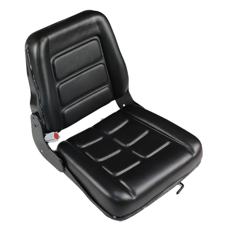 forklift seat with seat belt without armrests