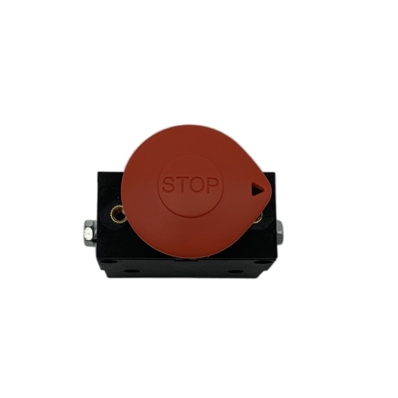 Emergency stop switch reset